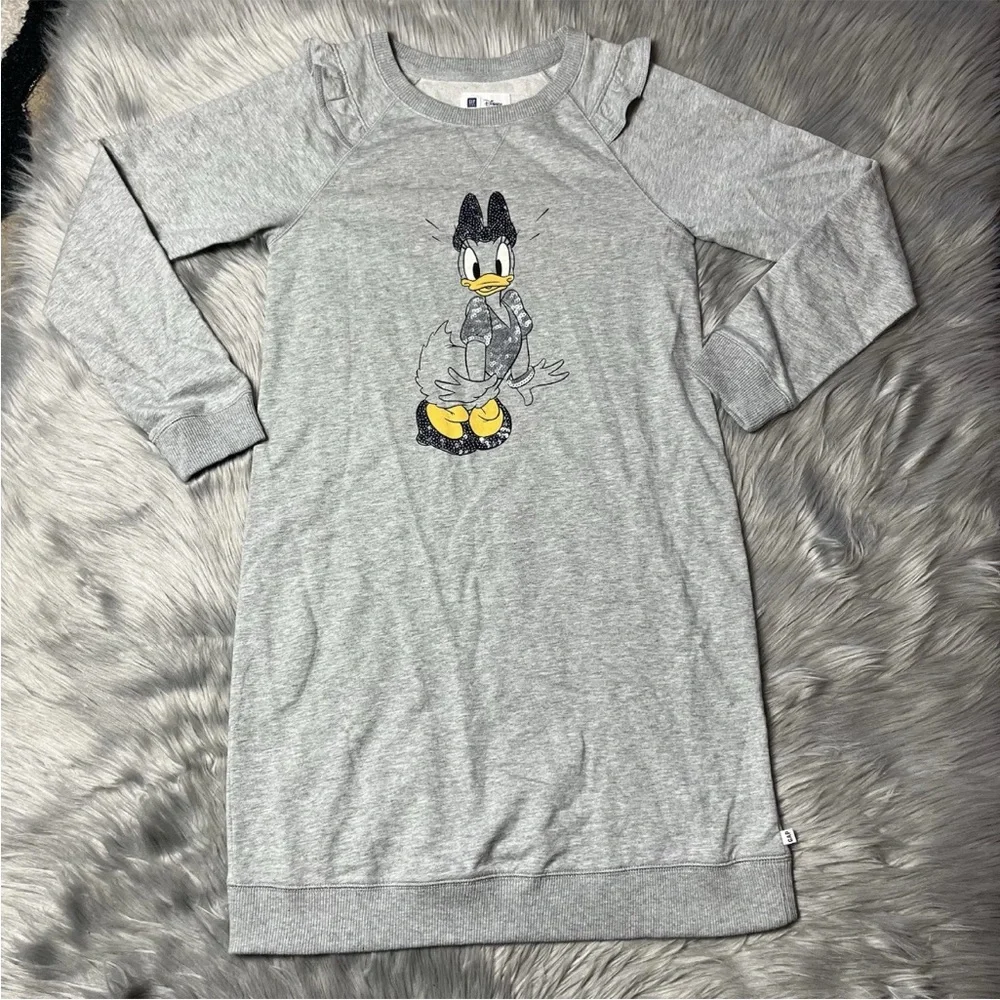 Gap Disney Girls Dress Daisy Duck Sequin Size XXL